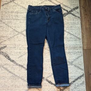 Old Navy Women's Dark Blue Skinny Jeans